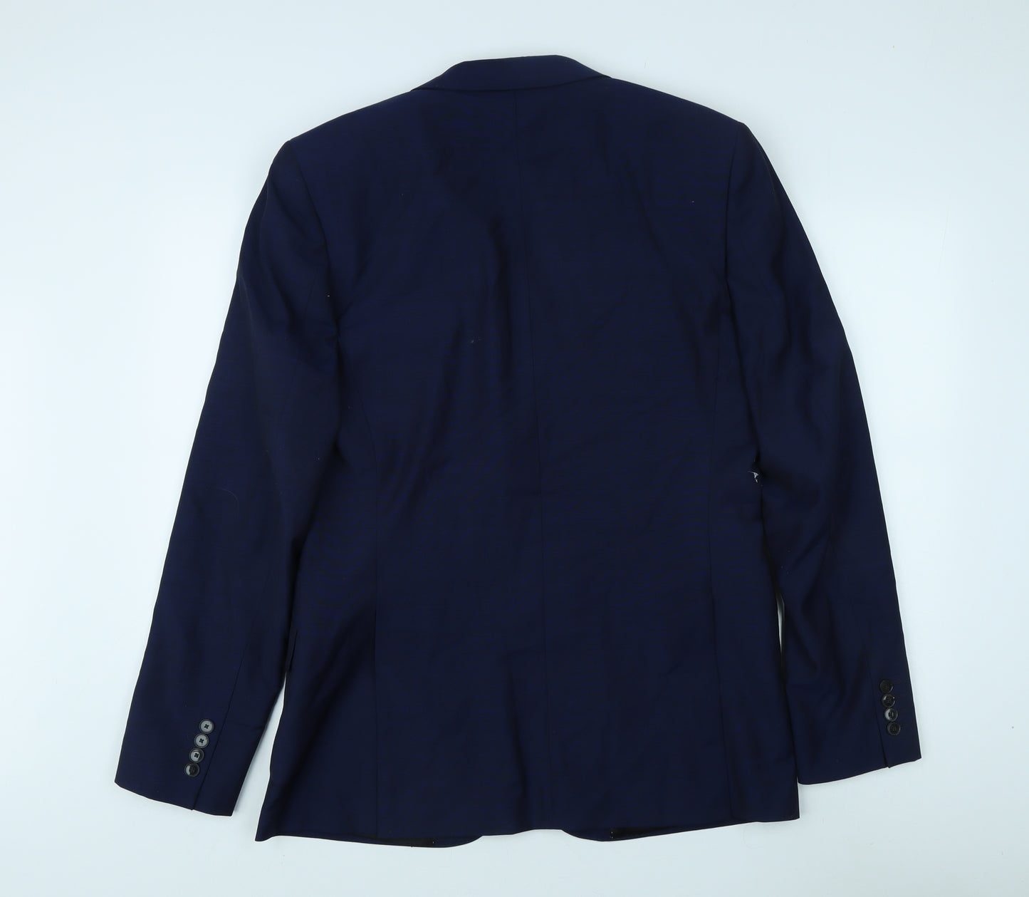 John Lewis Men's Blue Slim Fit Wool Blazer 42L