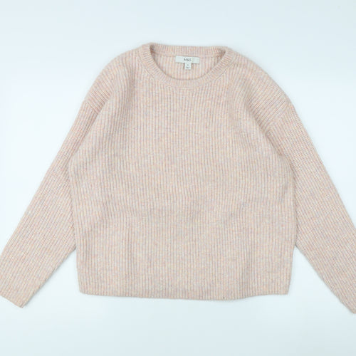 Marks and Spencer Women's Multicoloured Pullover Jumper M