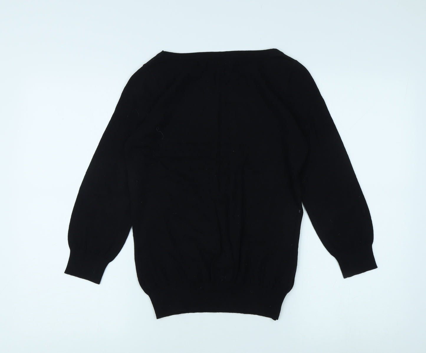 Next Women's Black Pullover Jumper Size 8 Studded