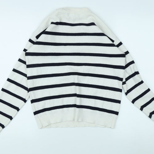 Marks and Spencer Women's Striped Jumper - Size S