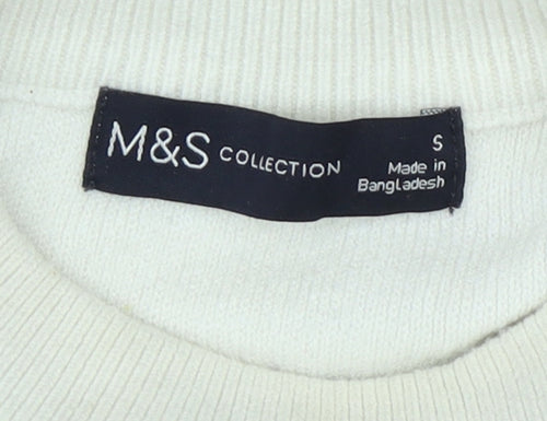 Marks and Spencer Women's Striped Jumper - Size S