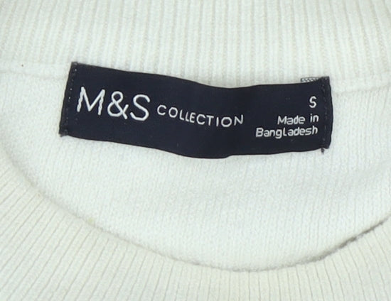 Marks and Spencer Women's Striped Jumper - Size S