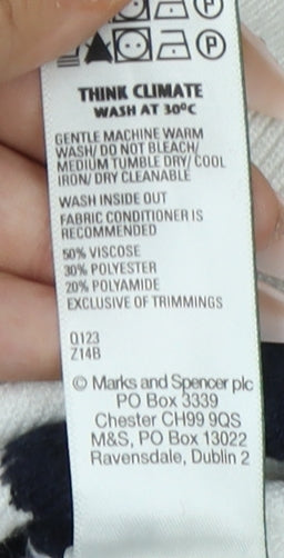 Marks and Spencer Women's Striped Jumper - Size S