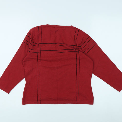 Marks and Spencer Women's Red Blouse Size 14