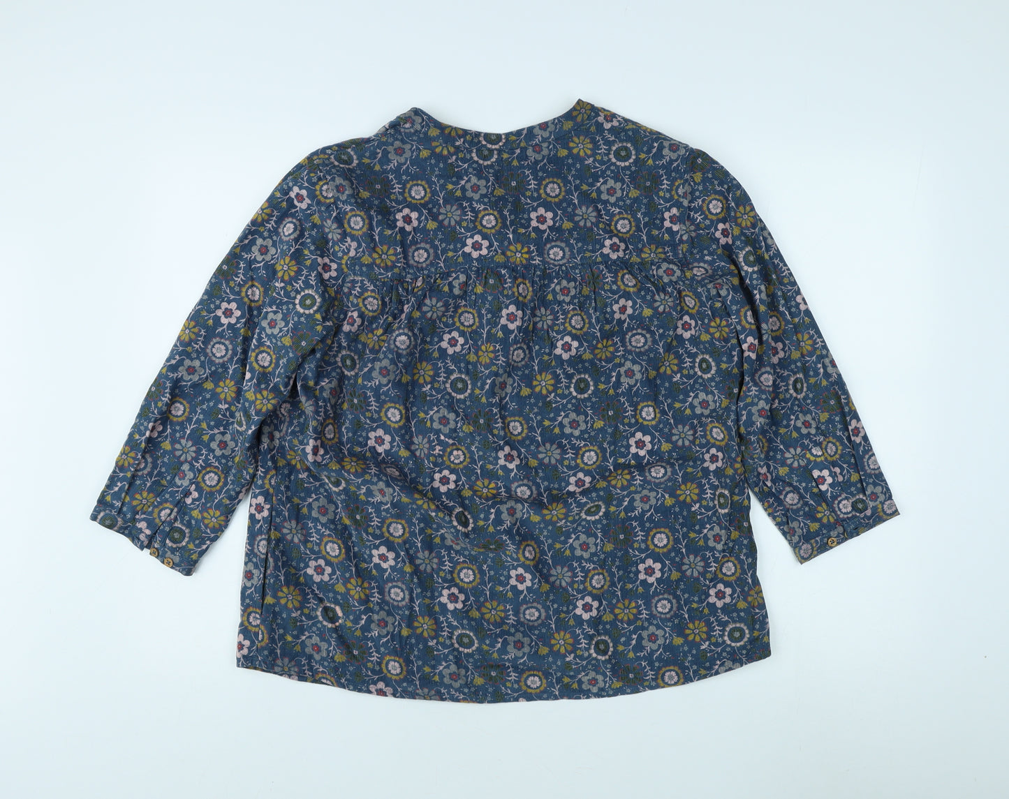 Brakeburn Women's Multicoloured Floral Tunic Blouse Size 10