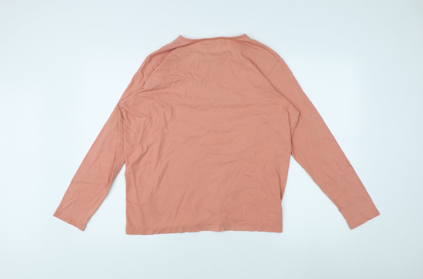 EWM Women's Pink Long Sleeve T-Shirt, Size L