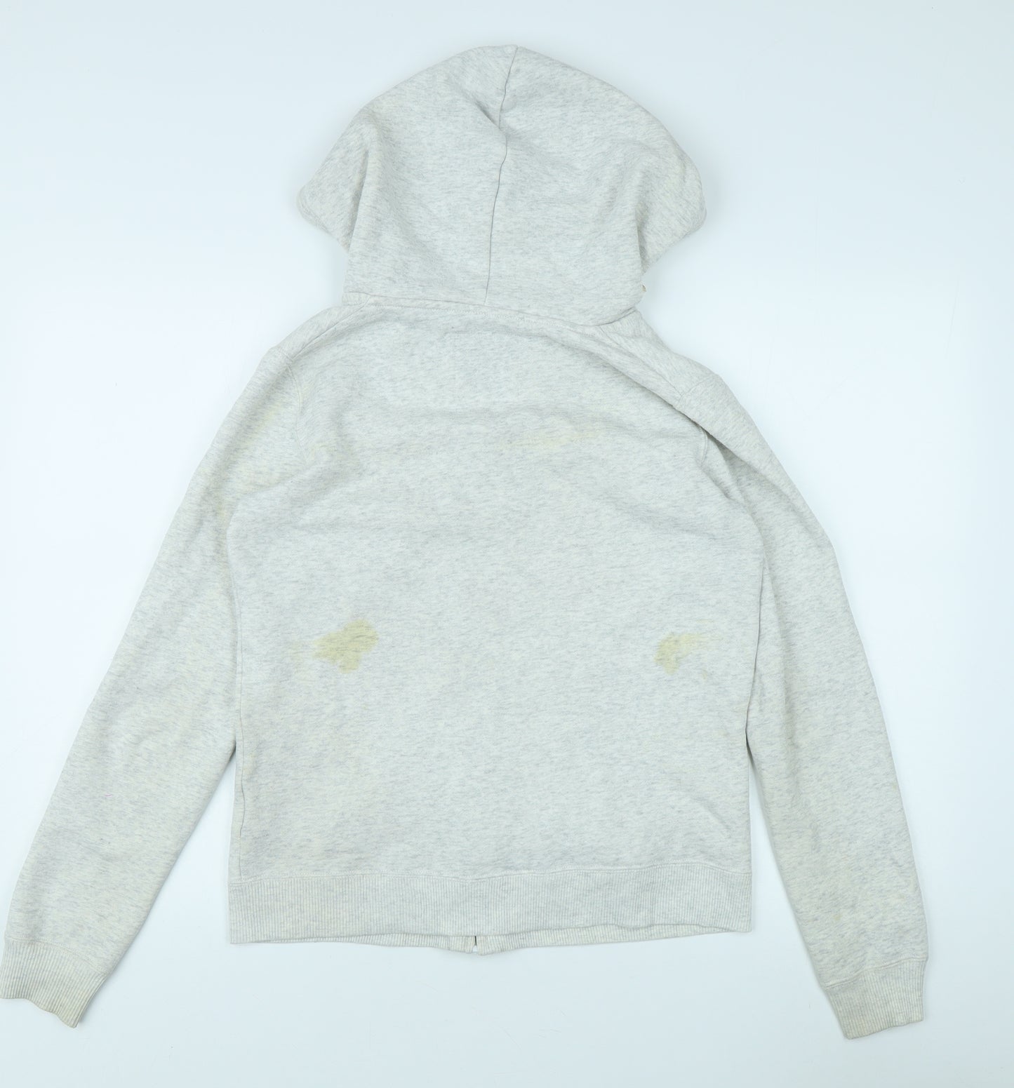 Hollister Women Grey Hoodie Jacket XS
