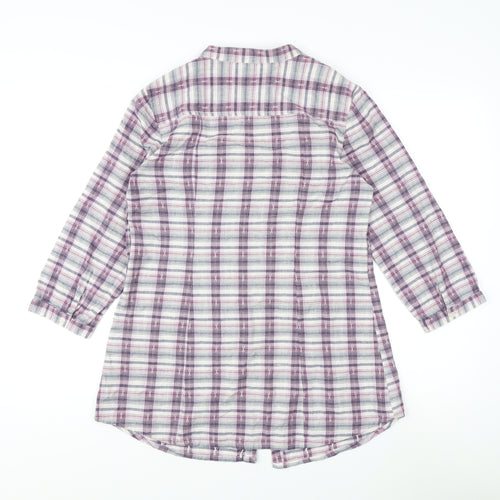 Store Twenty One Women's Multicoloured Plaid Button-Up Shirt