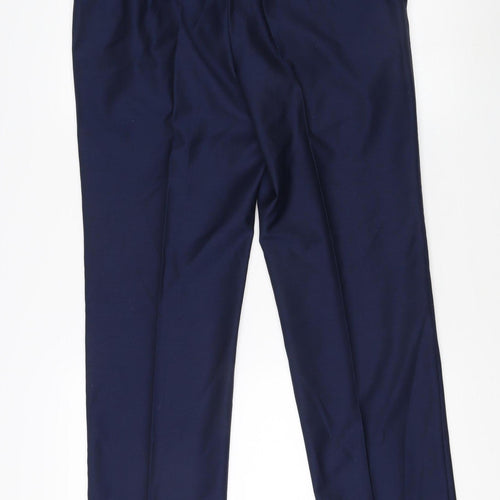 Marks and Spencer Men's Blue Dress Pants Size 86