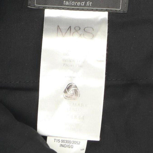 Marks and Spencer Men's Blue Dress Pants Size 86