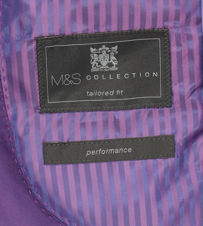 Marks and Spencer Men's Blue Blazer, Size 40 Regular Fit