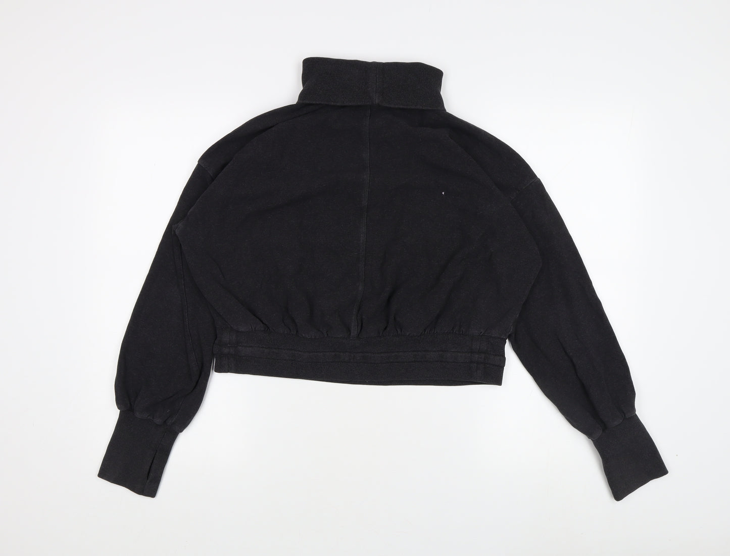 Sweaty Betty Women's Black 2XS High Neck Sweatshirt