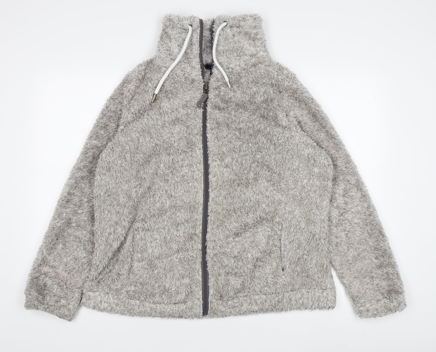 Esmara Unisex Grey Basic Full Zip Jacket L