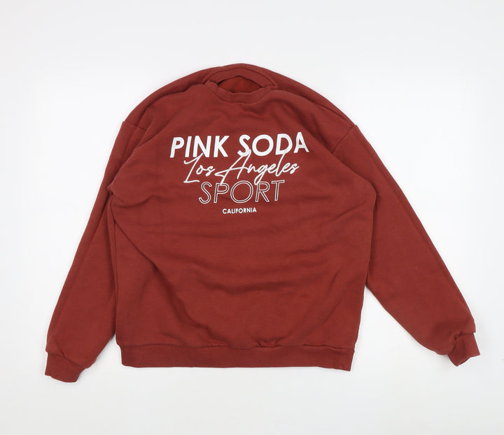 Pink Soda Sport Women's Red Sweatshirt Size 4
