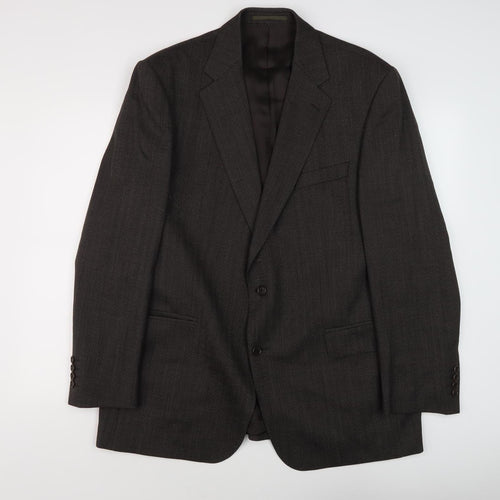 Magee Men's Grey Blazer 46 Regular Fit Jacket