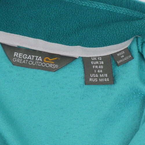 Regatta Women's Blue Fleece Sweatshirt Size 12