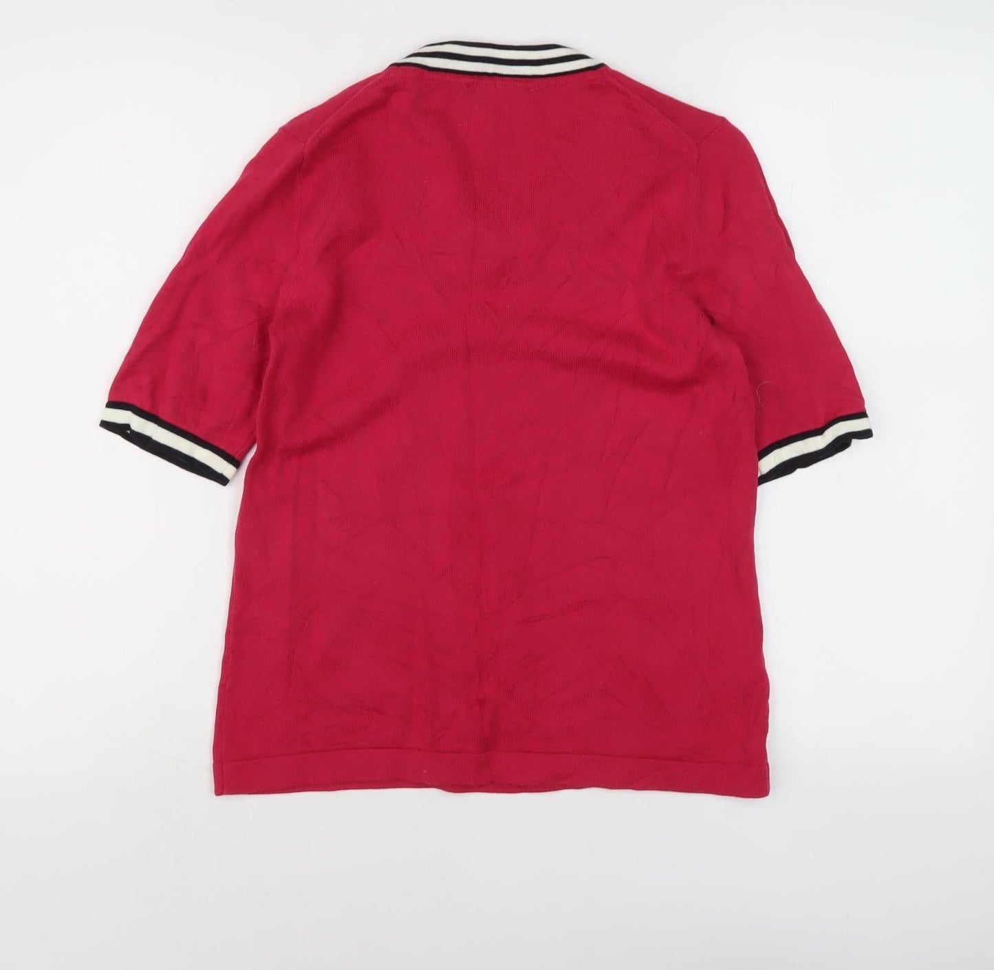 Viyella Women's Red Short Sleeve Petite Top