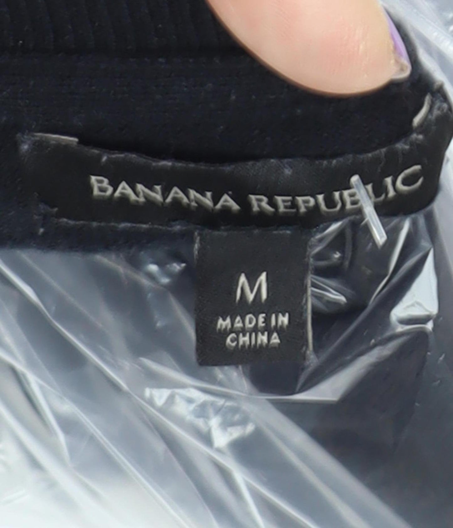 Banana Republic Women's Black Pullover Jumper M