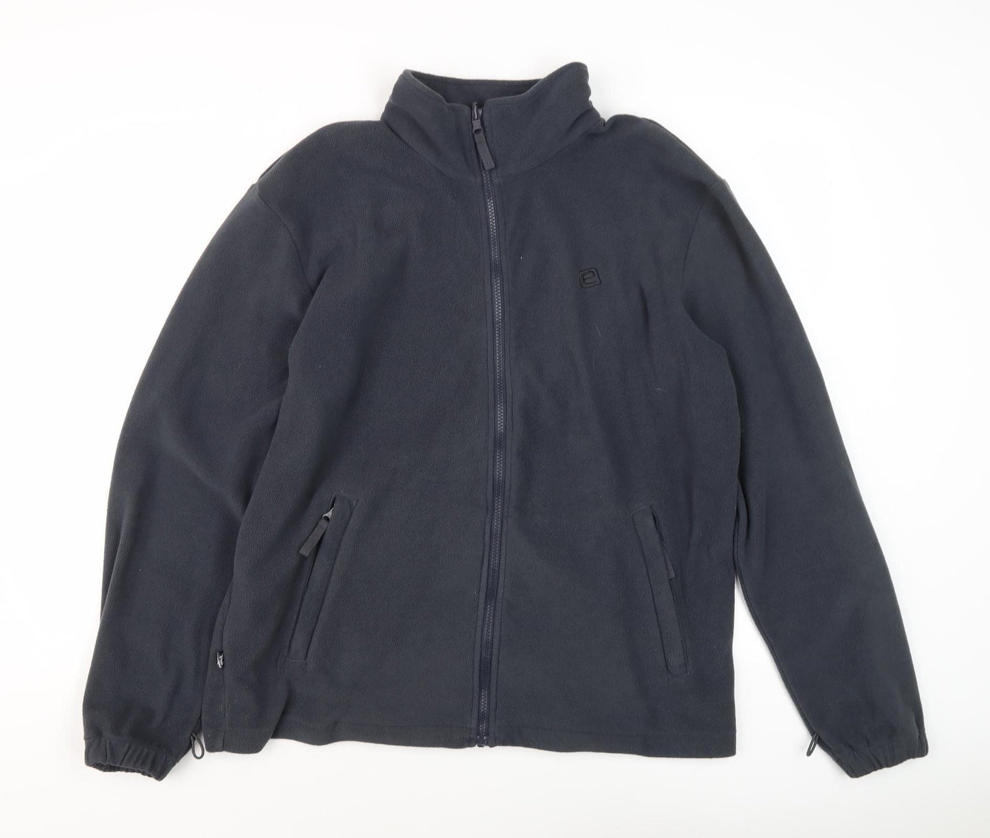 Mountain Essentials Men's Blue Fleece Jacket, M