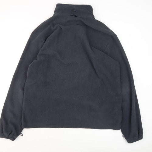 Mountain Essentials Men's Blue Fleece Jacket, M