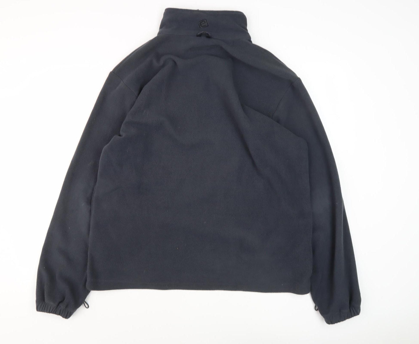 Mountain Essentials Men's Blue Fleece Jacket, M