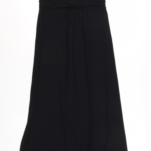 Boden Women's Long Black Sleeveless Formal Dress Size 10