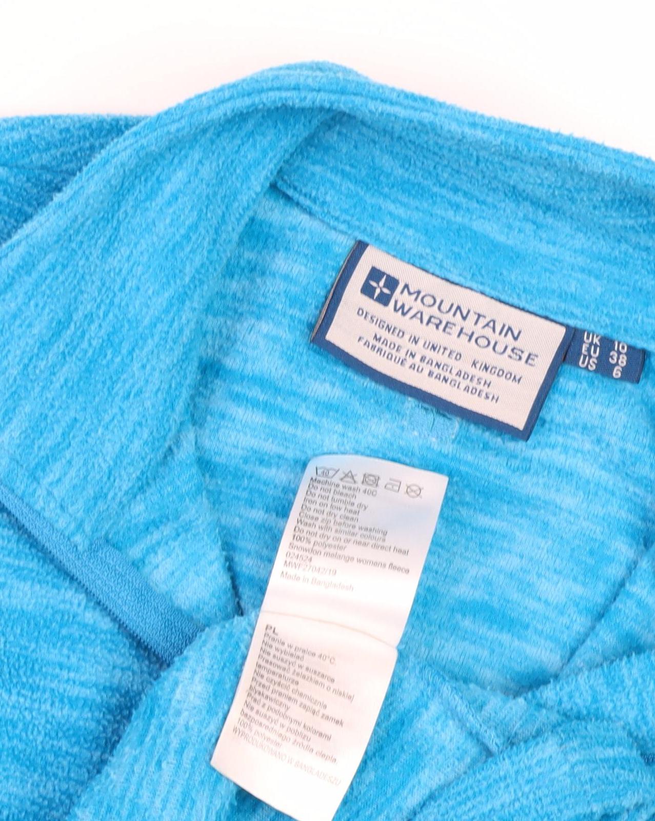 Mountain Warehouse Women's Blue Pullover Sweatshirt Size 10