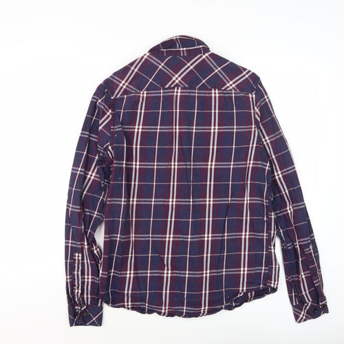 TOG24 Men's Multicoloured Plaid Long Sleeve Shirt M