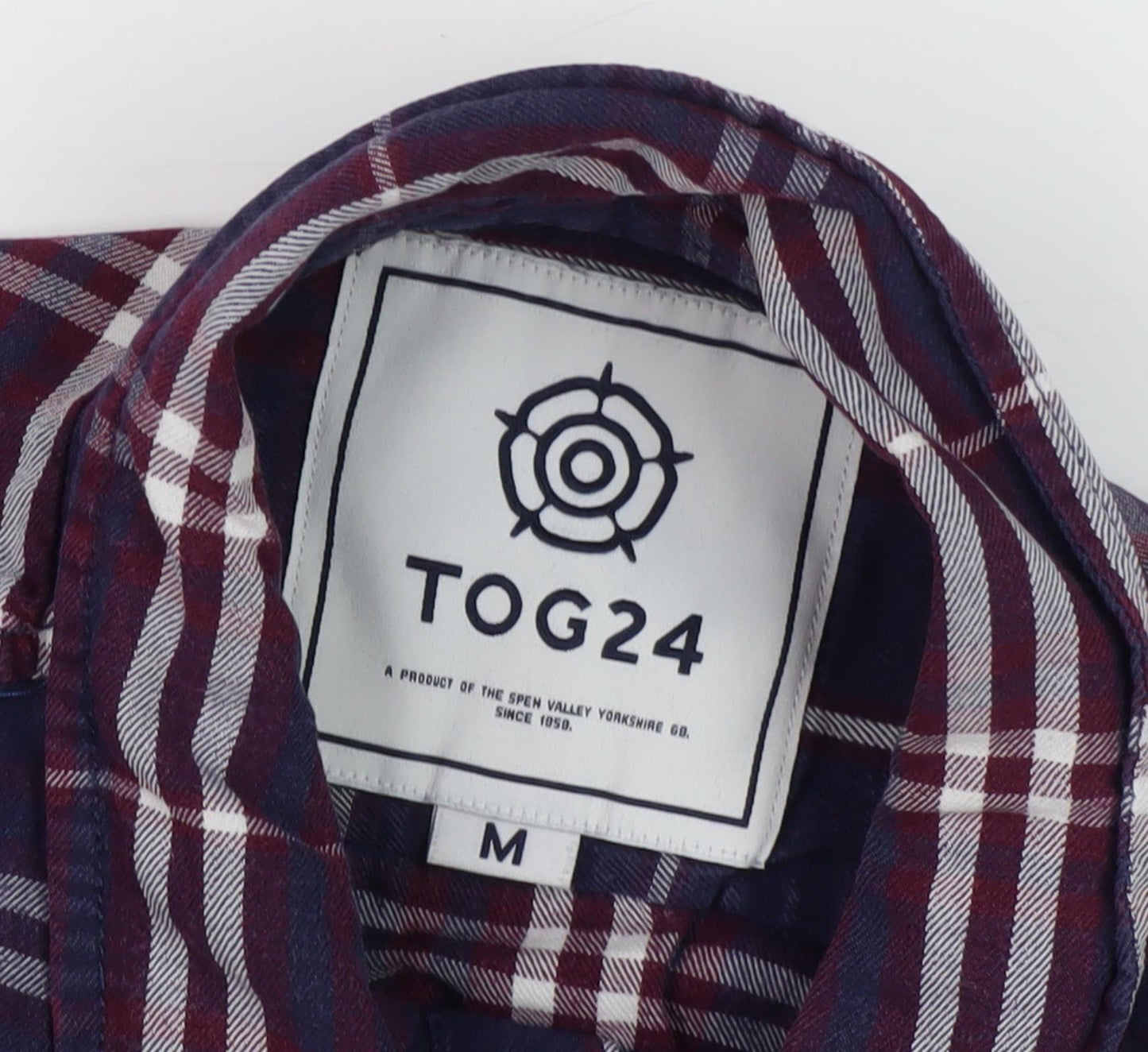 TOG24 Men's Multicoloured Plaid Long Sleeve Shirt M