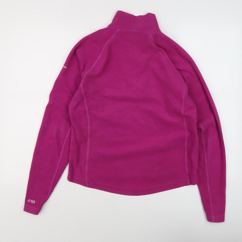 Trespass Women's Pink Fleece Sweatshirt L Zip