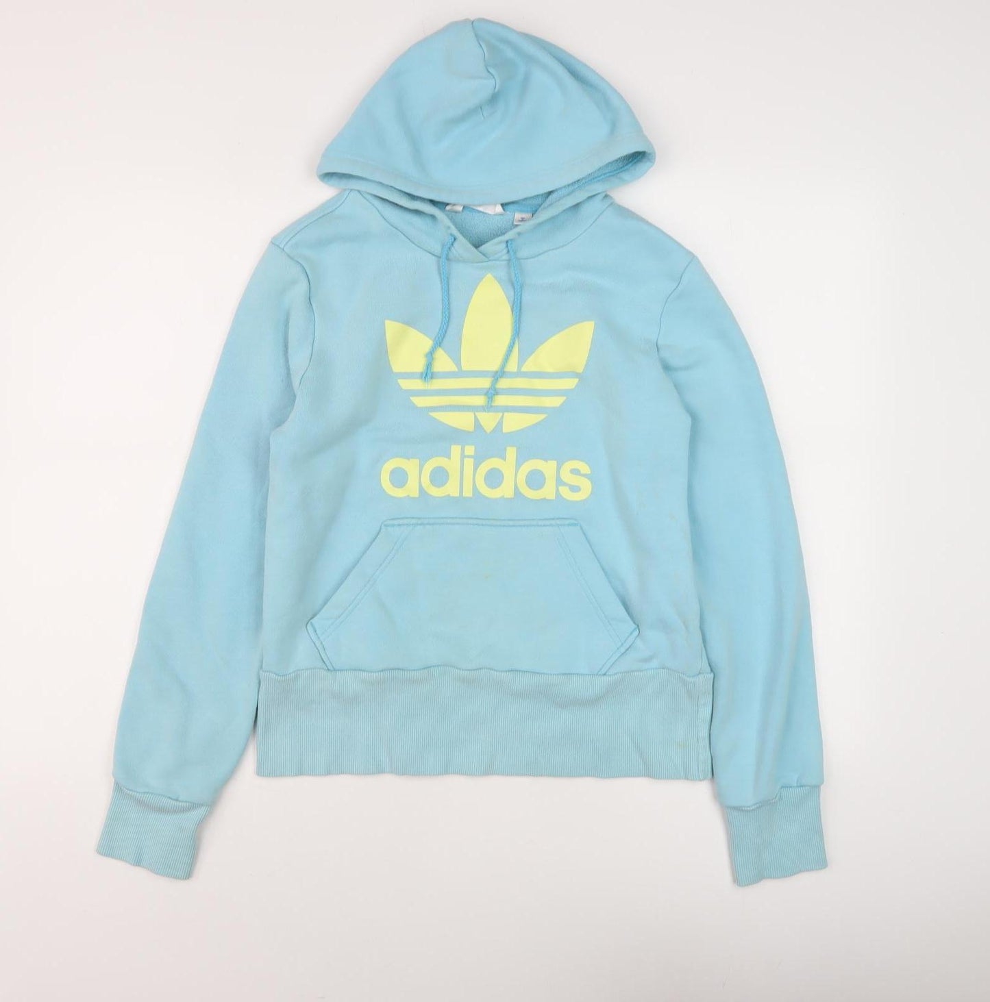 Adidas Women's Blue Hoodie Size UK 12