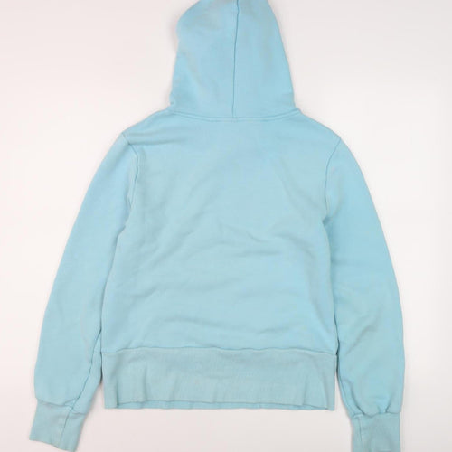 Adidas Women's Blue Hoodie Size UK 12