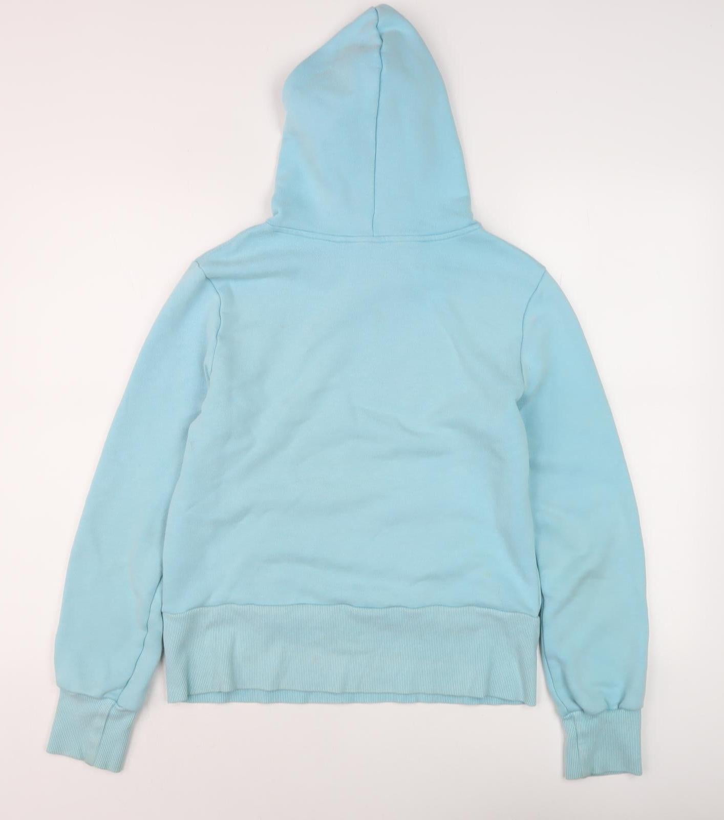 Adidas Women's Blue Hoodie Size UK 12