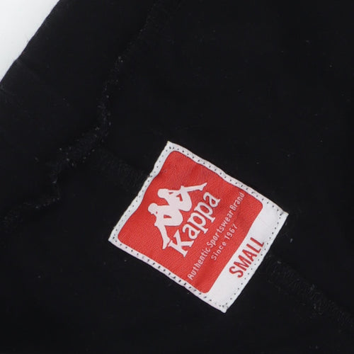 Kappa Women's Black Track Pants S - Gym Skinny Fit