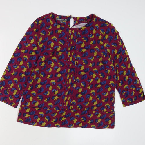 Laura Ashley Women's Floral Blouse, Size 10, Multicoloured