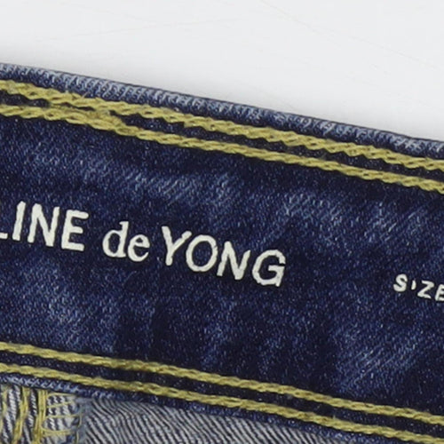 Jacqueline de Yong Women's Blue Bermuda Shorts 2XS