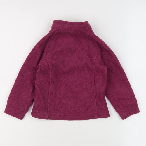 Columbia Unisex Baby Purple Fleece Jacket 24 Months