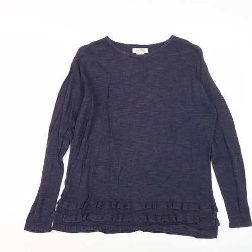 Fat Face Women's Blue Pullover Jumper, Size 8