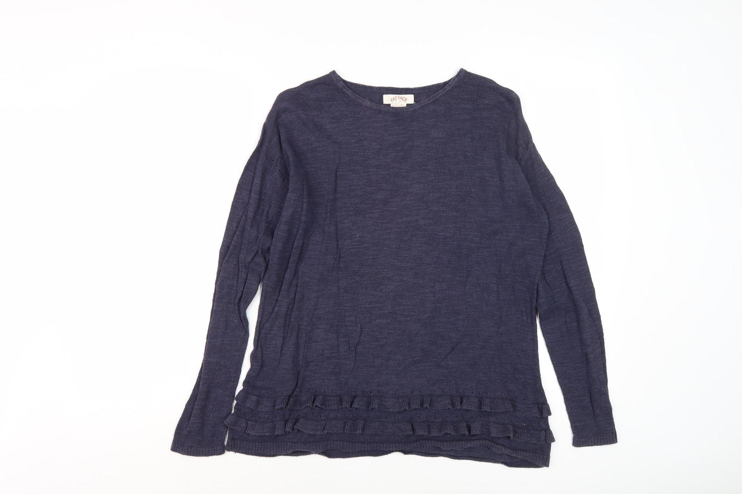 Fat Face Women's Blue Pullover Jumper, Size 8