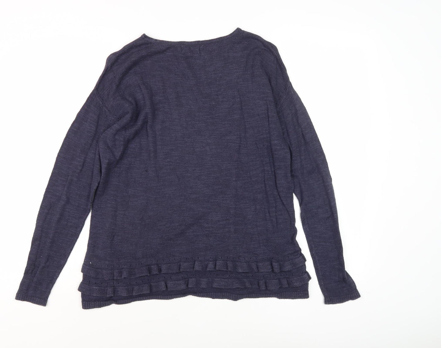 Fat Face Women's Blue Pullover Jumper, Size 8