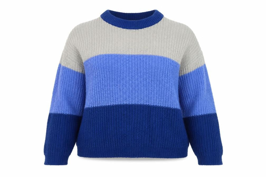 Front view of Jacqueline de Yong Women's Multicolour XL jumper