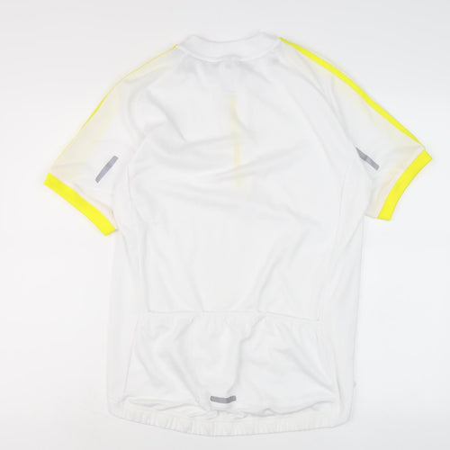 Adidas Men's White Cycling Jersey M