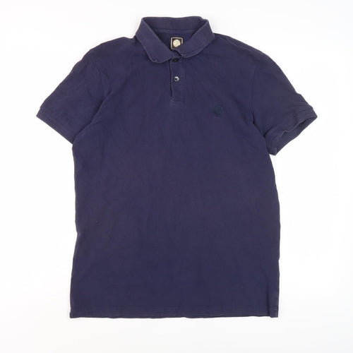 Pretty Green Men's Blue Polo Shirt, Size M, Casual Wear
