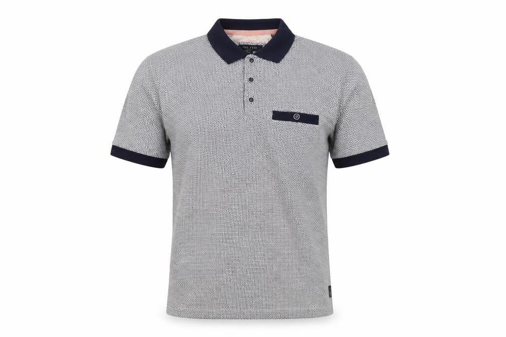 Front view of Ted Baker Men's Multicoloured Polo Shirt M