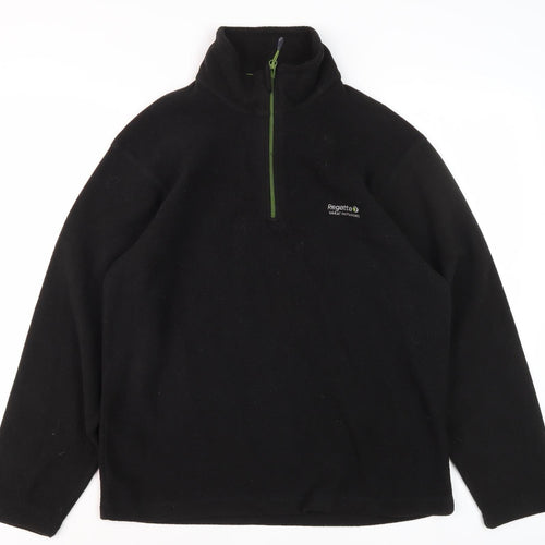 Regatta Men's Black Fleece Basic Jacket S