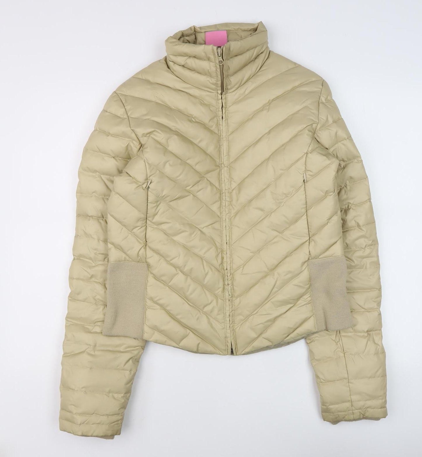 Roxy Women's Beige Puffer Jacket Size 12