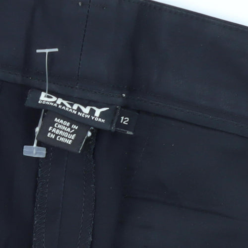 DKNY Women's Black Dress Pants Size 12 Straight Leg