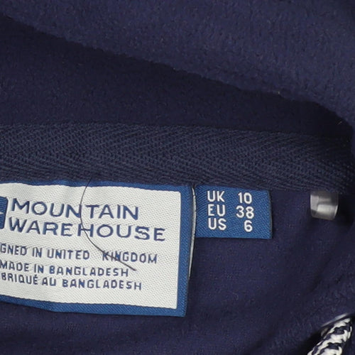 Mountain Warehouse Women's Blue Pullover Hoodie Size 10