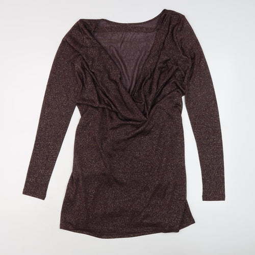Ted Baker Women's Purple Long Sleeve Dress