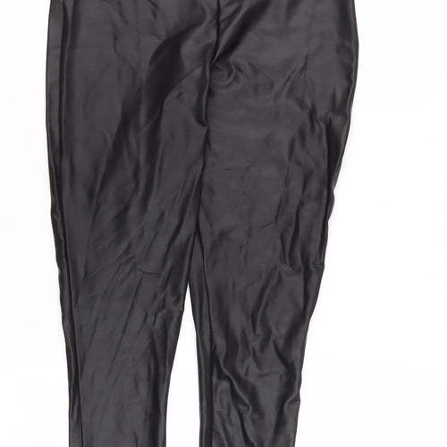 Lipsy Women's Black Skinny Trousers Size 8